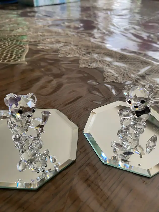 Genuine Swarovski Mini Crystal Teddy Bears 