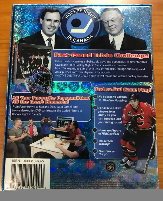 CBC Hockey Night in Canada The DVD Trivia Game in Toys & Games in Burnaby/New Westminster - Image 4