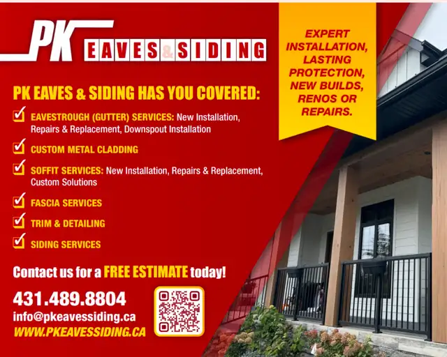 EAVESTROUGH & METALS INSTALLATIONS AVAILABLE 62866659773442122