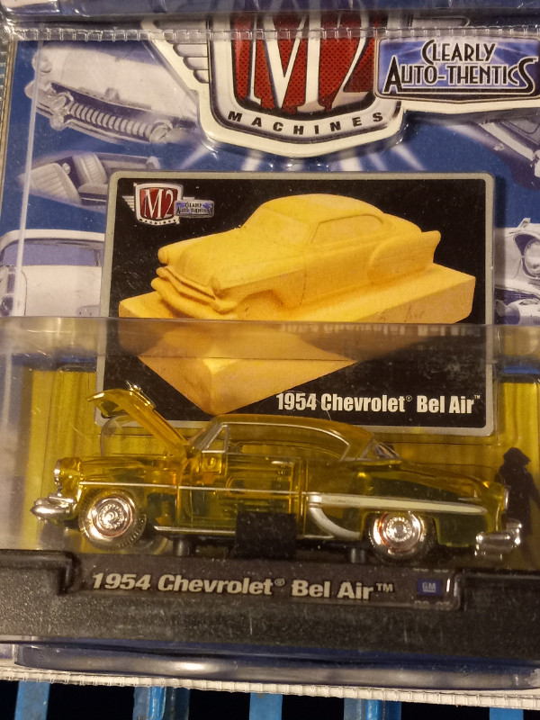 M2 1:64 1954 Chevrolet Bel Air Clearly Auto-Thentic HTF Lot of 4 in Toys & Games in Trenton - Image 3