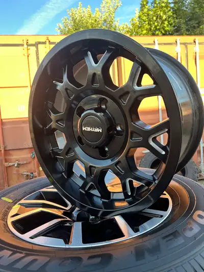 Set of 4 17”Mayhem wheels MultiBolt 5x139.7 & 5x127 Fit Ram 1500 & Jeeps Call text 778-720-5512