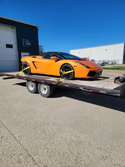 2008 Lamborghini Gallardo Spyder 77,000kms 19" Lamborghini rims Black interior Salvage title -Dont k...