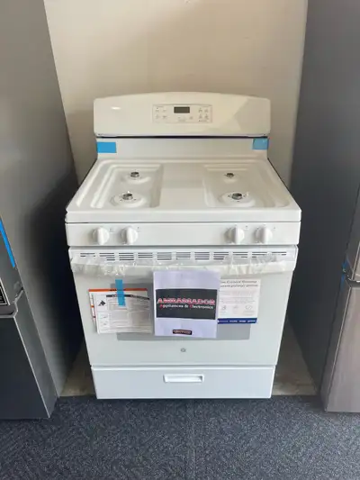 NEW 30” GE GAS Range Stove (5.0 Cu.Ft), View more
