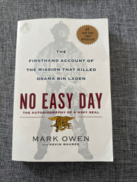 Book “No Easy Day.”