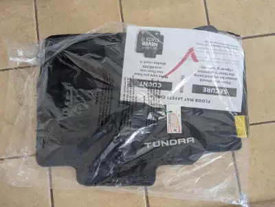 Free Tundra Summer Matts. New. Still in plastic bag.