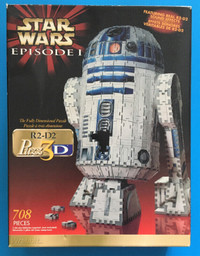 STAR WARS Empty Box - 708-piece R2-D2 Puzz 3D