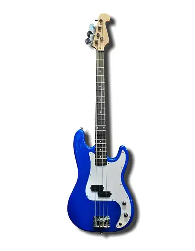 Electric Bass Guitar Blue, View more