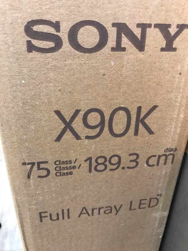 TV Sony BRAVIA XR X90K 4K UHD HDR LED Smart Google in TVs in Oakville / Halton Region - Image 2
