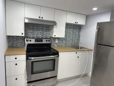 One bed room basement for rent. https://www.airbnb.com/l/f52KVdZf Fully furnished. Seperate entrance...
