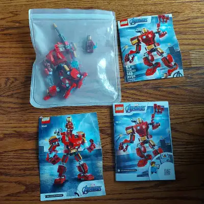 LEGO AVENGERS IRON MAN MECH #76140  -  WITH LITTLE IRON MAN, View more