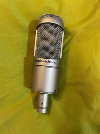 Audio technica condenser cardioid capacitor mic, Japanese made