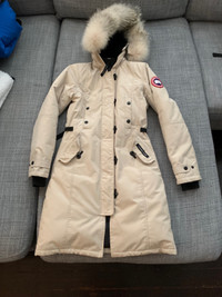 Canada Goose Adult Woman Winter Coat - Sand, 2XS