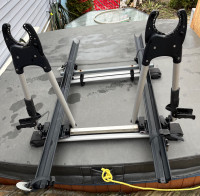 Thule double bike rack /roof rack 