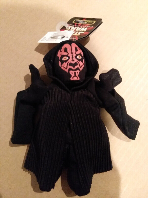 Darth Maul Beanie Plush from Starwars Episode 1 1998 with Tag in Toys & Games in Oakville / Halton Region