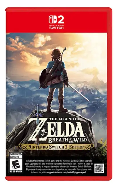 Zelda Breath of the Wild Switch 2 Edition, View more