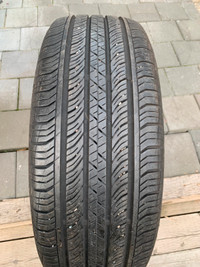 1 X single 225/60/18 continental pro contact TX with 70% tread