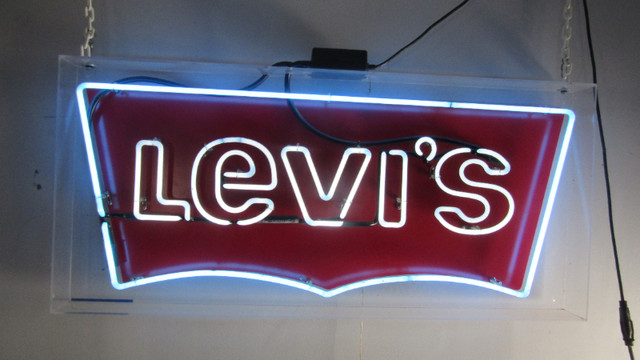 RARE LEVI'S Jeans Neon Light | Arts & Collectibles | London | Kijiji