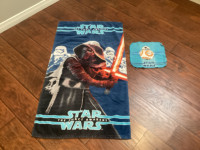 Kids Star Wars Bath Towel and Face Cloth