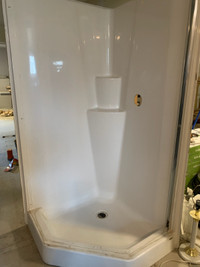 36 inch Corner Shower