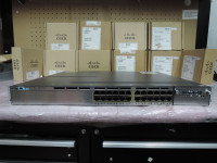 Cisco WS-C3750X-24P-S 3750X 24 Port Gigabit Ethernet Switch