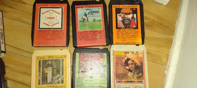 Lot de 6 cassettes 8 pistes, View more