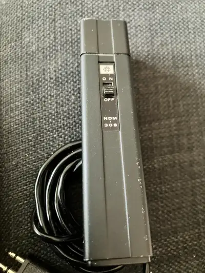 Vintage Hitachi Cable Radio Microphone NDM-30S, View more
