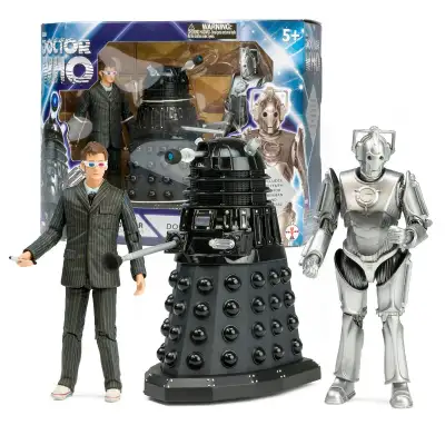 SELLING: DOCTOR WHO - 10th Doctor Doomsday 5" Action Figure Box Set (New in box) I have for sale a n...