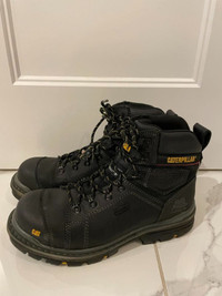 Like new men's Caterpillar Hauler work safety boots size 10