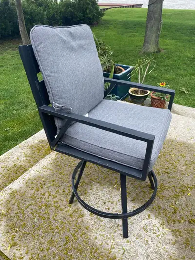 6 seater patio set with fire table, View more