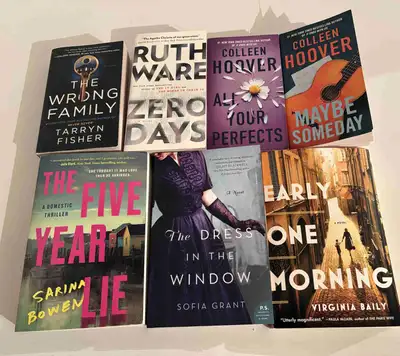 Books for sale, View more