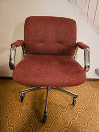 UPHOLSTERED OFFICE CHAIR - Great Condition- $15.00