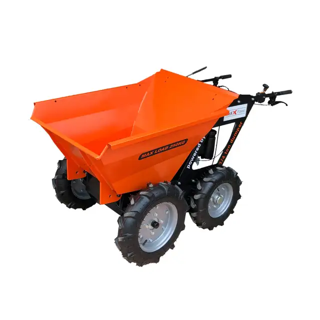 Ducar 6.5hp Power Wheelbarrow 4X4 Chain Drive Mini Dumper in Power Tools in Mississauga / Peel Region - Image 2
