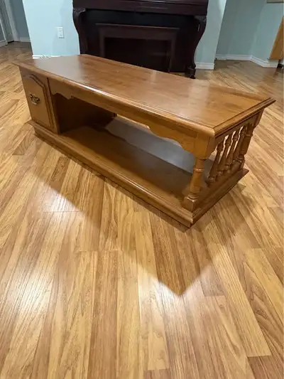 Vintage Wood Coffee Table, View more