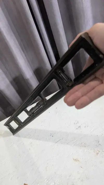 Cast iron construction. Made in the USA. Great for a collector or someone who needs a sturdy level.