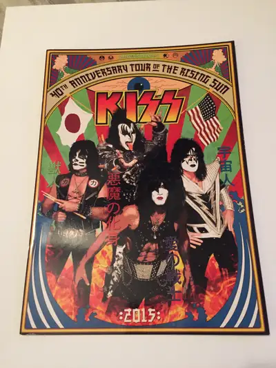 KISS 40th anniversary tourbook/Japan, View more