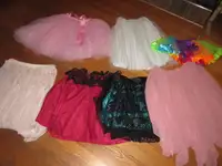 Lot of colourful mesh quality tutu skirt for women   size M/L
