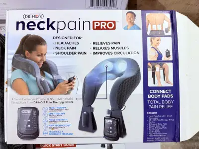 Dr. Ho Neck Pain Pro Tens Massager & Belt, View more