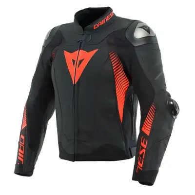 This Dainese leather jacket is a high-quality motorcycle riding jacket designed for protection and s...