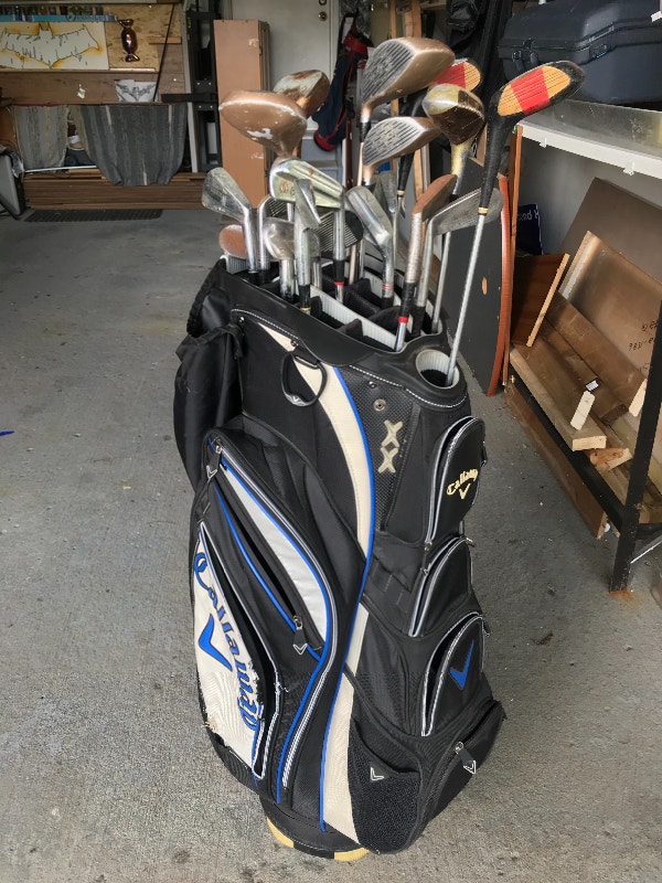 bag of golf clubs（19 clubs Golf Ottawa Kijiji