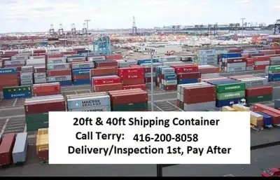 Used and New 20ft-40ft Shipping Containers, View more
