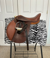 17” English Saddle 