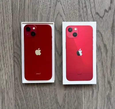 - Red IPhone 13 - Great condition - Fully functional - Comes with original box (lightning charger no...