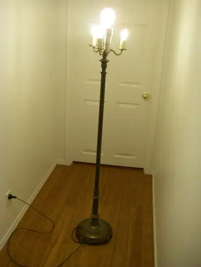 Vintage Three Light Floor Lamp, View more