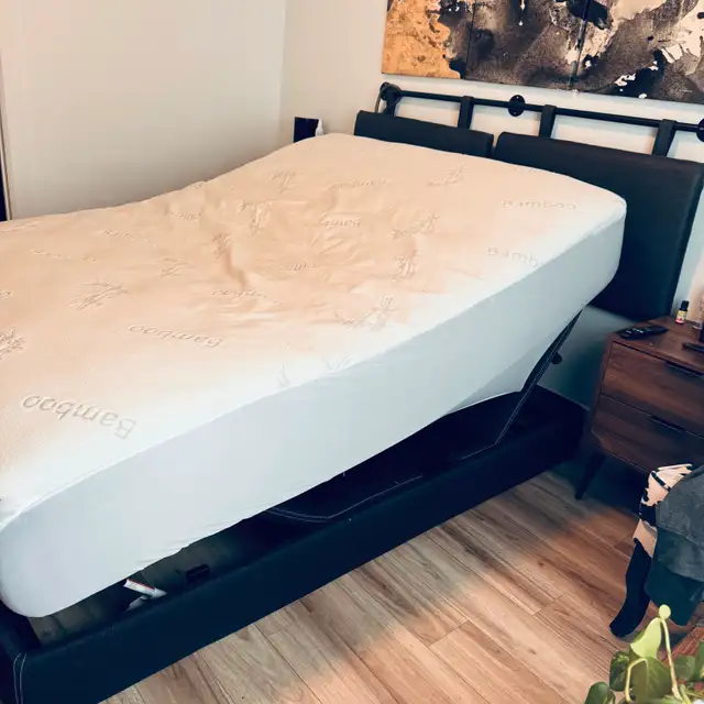 Lit AJUSTABLE ÉLÈCTRIQUE avec matelas – Confort haut de gamme in Beds & Mattresses in Sherbrooke - Image 8