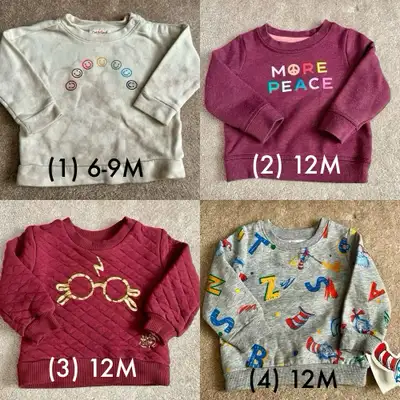 Fun Sweatshirts 6-12M, View more