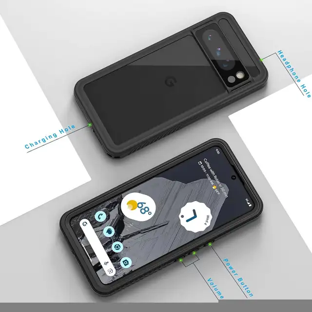 (BNIB) Google Pixel 8 Pro full-body phone case in Cell Phone Accessories in Markham / York Region - Image 4