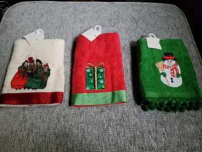 Christmas Towel Sets (Hand and Tip), View more