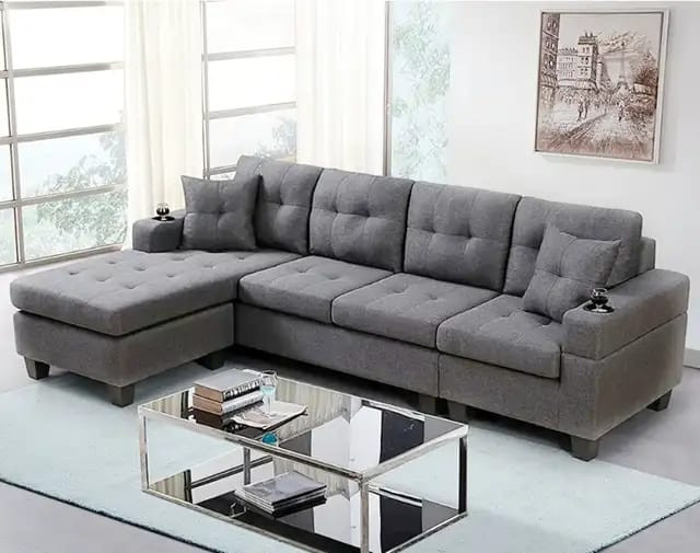 Affordable Living Room Elegant 4-Seater Sectionals Sofa on Sale in Couches & Futons in Brantford