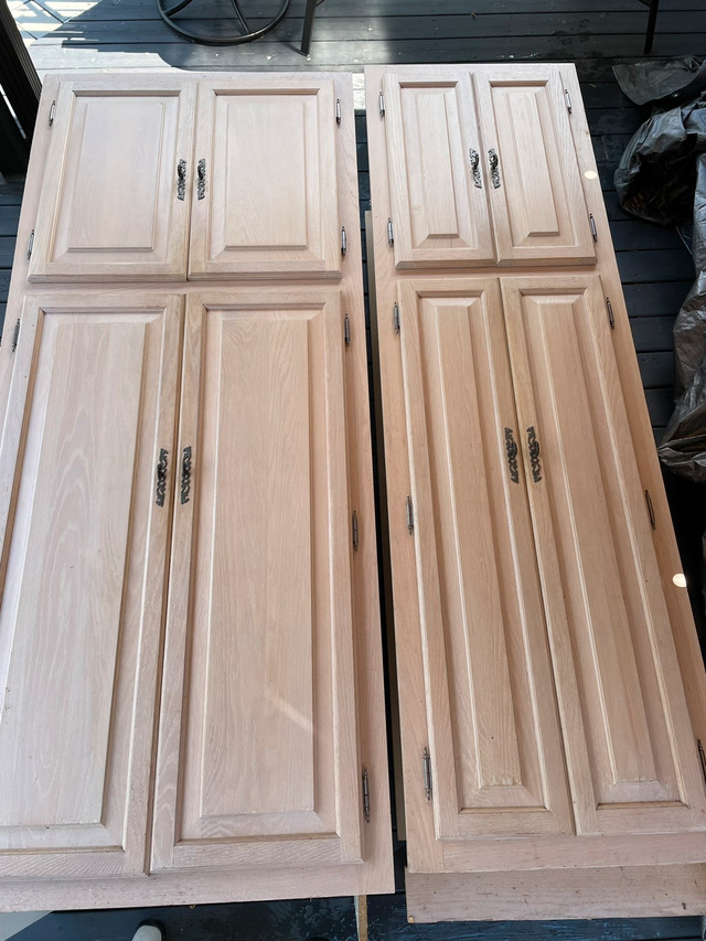 Armoires rangement en chêne massif Rangement et organisation