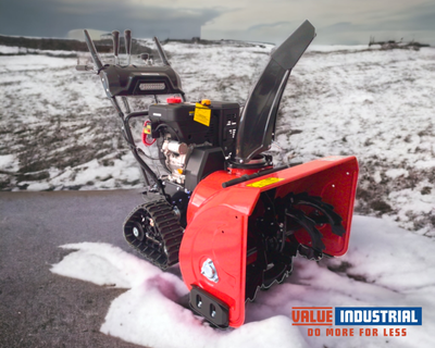 Gas-Powered Self-Moving Snow Blower, View more
